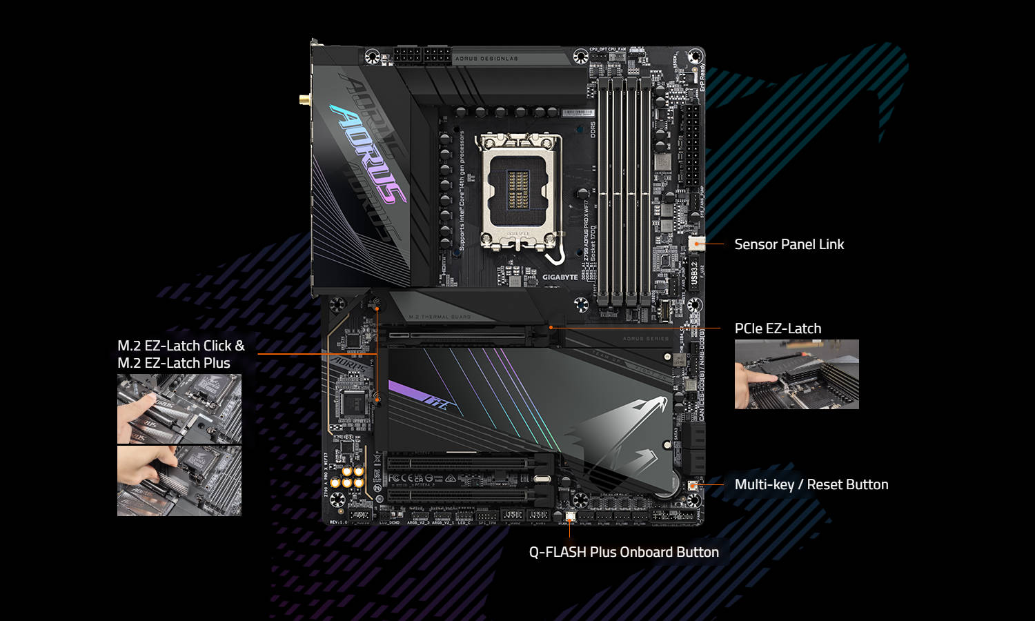 GIGABYTE Z790 AORUS PRO X Motherboard
